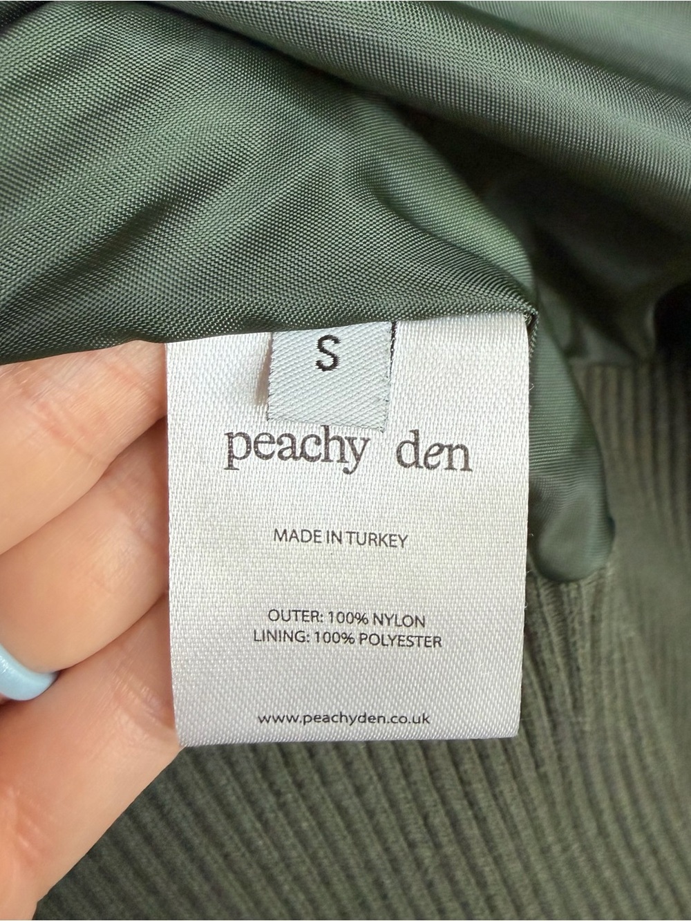 Peachy Den Robyn Puffer Jacket - Size Small - Picture 9 of 13